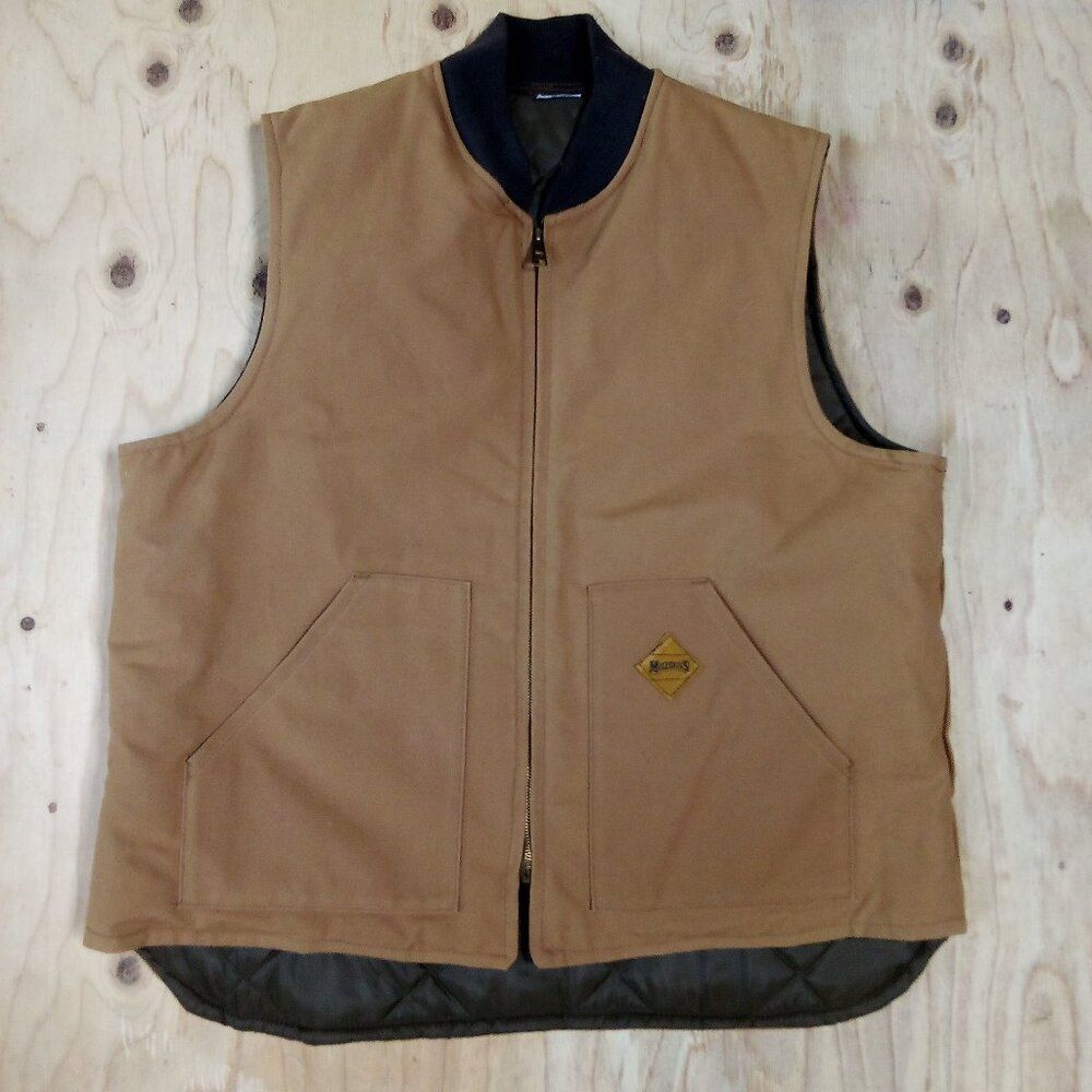 Vintage Muleskins Quilted Lined Vest
